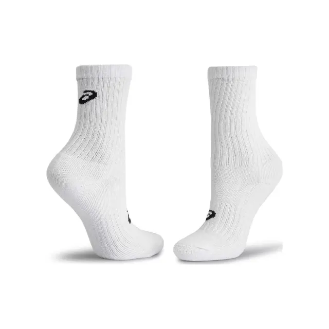 Asics Unisex 3 Pair Pack Cushioned Crew Socks Άσπρο 155204-0001 (Asics) 3