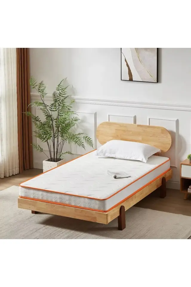 Stewehome Ορθοπεδικό στρώμα μονό βαμβακερό 190x90x15 cm