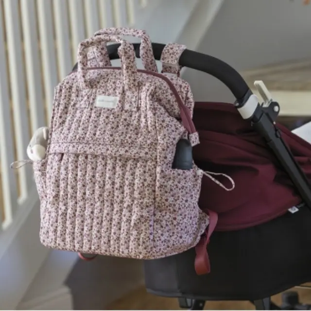 Pasito a PasitoΤσάντα Αλλαξιέρα Backpack Cherry Flowers
