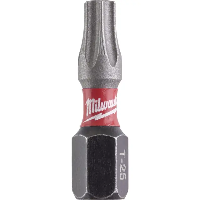 Μύτες Torx 25x25mm MILWAUKEE SHOCKWAVE IMPACT DUTY Σετ 2Τμχ