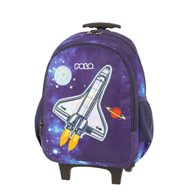 Polo Σχολική Τσάντα Τρόλεϊ Νηπίου Frenzi Space (901051-8301/2024)