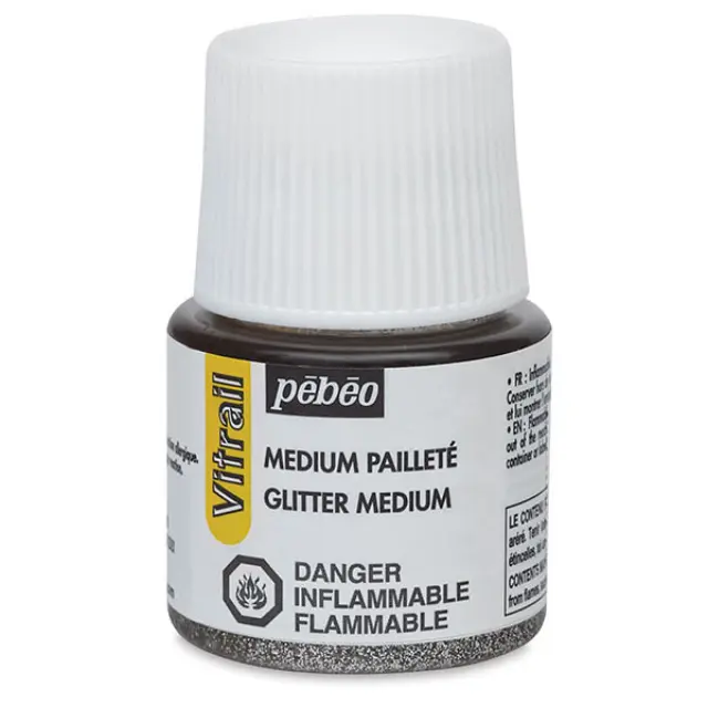 Pebeo Vitrail - Glitter Medium - 45ml