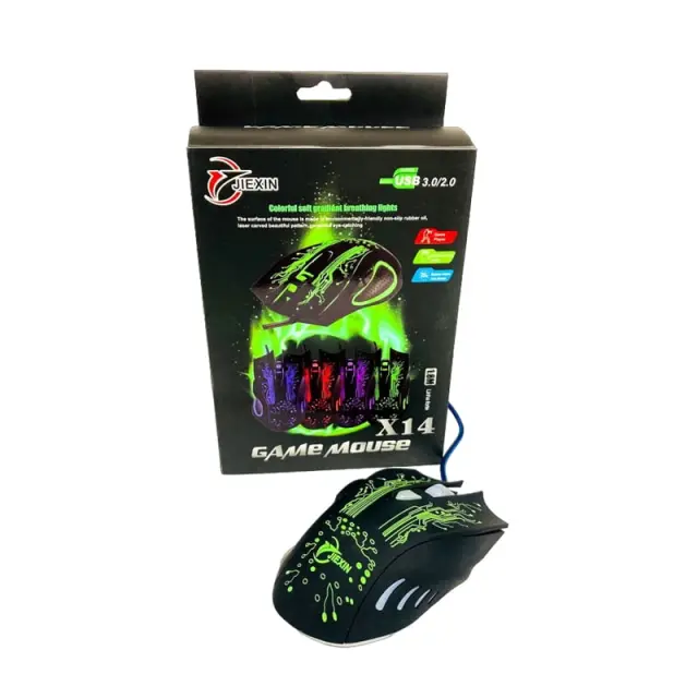 JIEXIN ενσύρματο ποντίκι X14 - Game Mouse JX-X14 202061