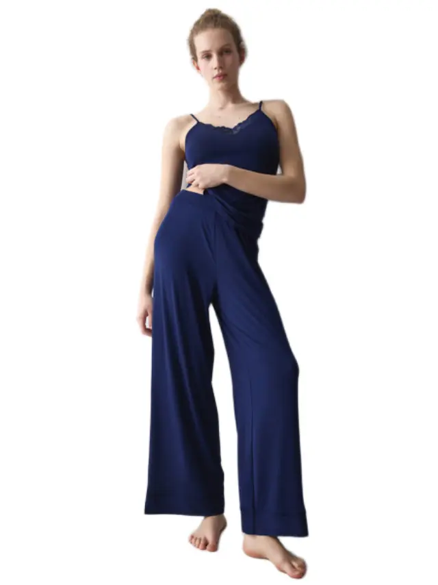 Triumph Amourette Trousers 01 γυναικείο παντελόνι πυτζάμας 10229152-1