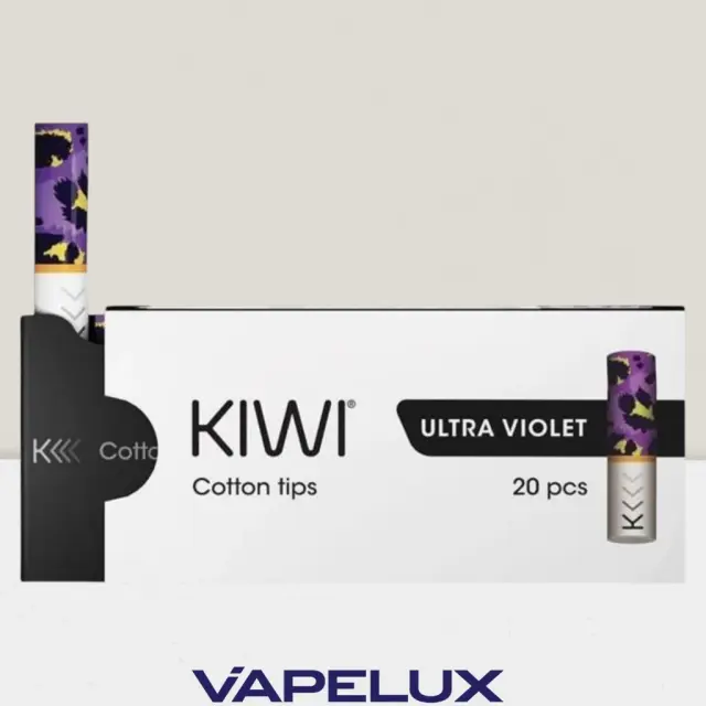 Kiwi Cotton Filter Tips 20τμχ Ultra Violet