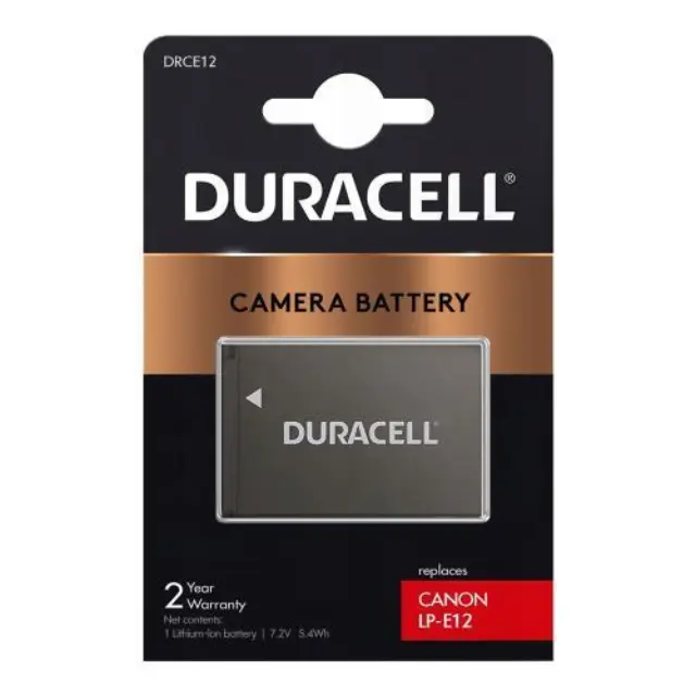 Μπαταρία Κάμερας Duracell DRCE12 για Canon LP-E12 7.2V 750 mAh (1 τεμ.) N60026