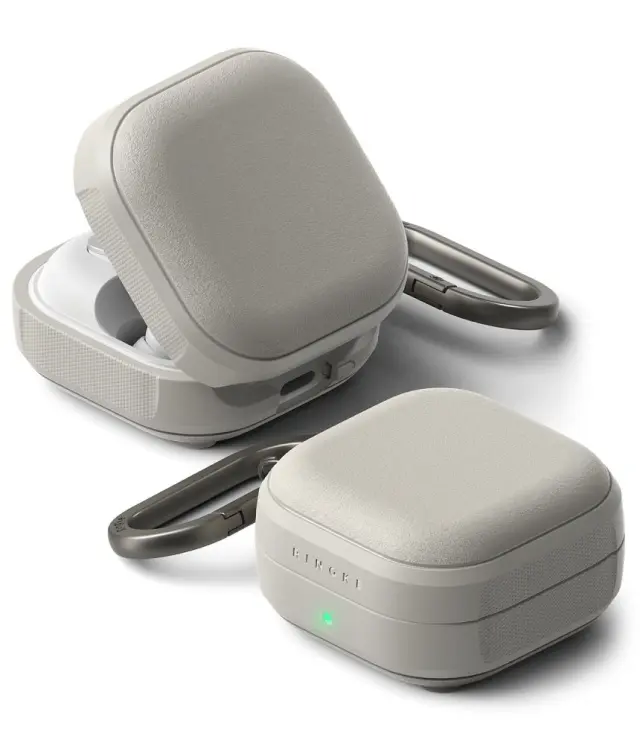 Ringke Onyx Magnetic Magsafe Samsung Galaxy Buds 4 / 4 Pro Warm Grey