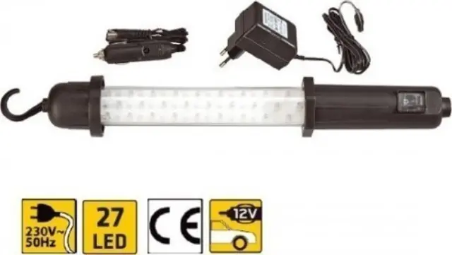 Topex Φακός Εργασίας Επαναφορτιζόμενος Led 942418