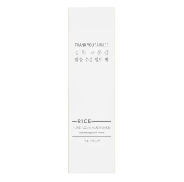 Thank You Farmer Rice Pure Aqua Multi Ενυδατικό Balm Προσώπου 10gr 3