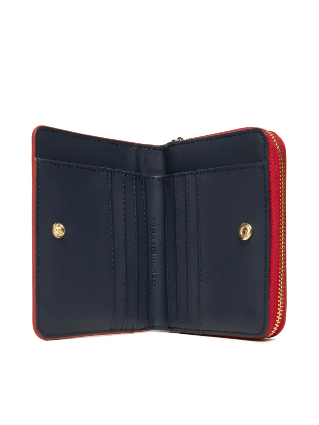 Tommy Hilfiger TH Icon Med ZA Flap Κόκκινο 2