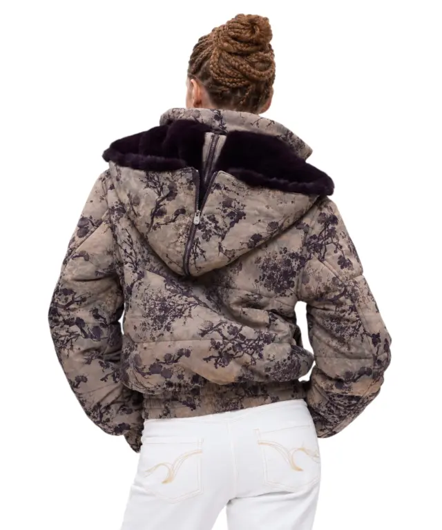 Desigual - Γυναικείο Παλτό Naomi 26WWEW42-2044 Πολύχρωμο / Φλοράλ 2