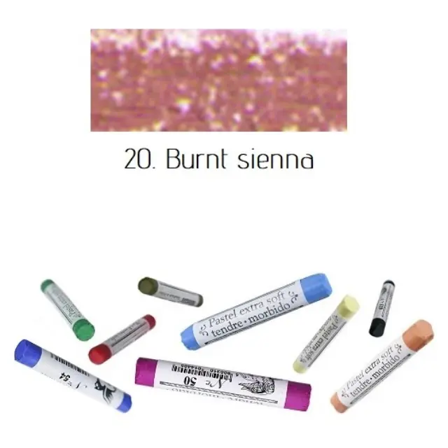 Soft pastel Extrafine Renesans - Burnt Sienna