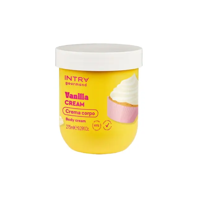 Intra Gourmand Body CreamVanilla, Κρέμα Σώματος με Άρωμα Βανίλιας 275ml