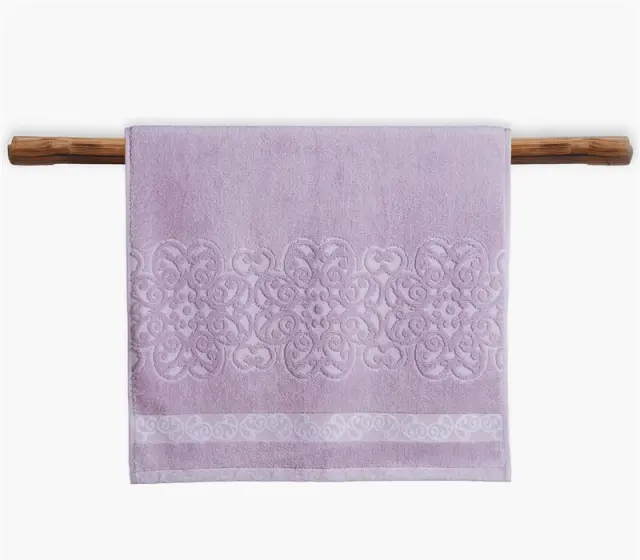 Πετσέτα Χεριών 30x50 Nef-Nef Homeware Premium Zaphira Mauve