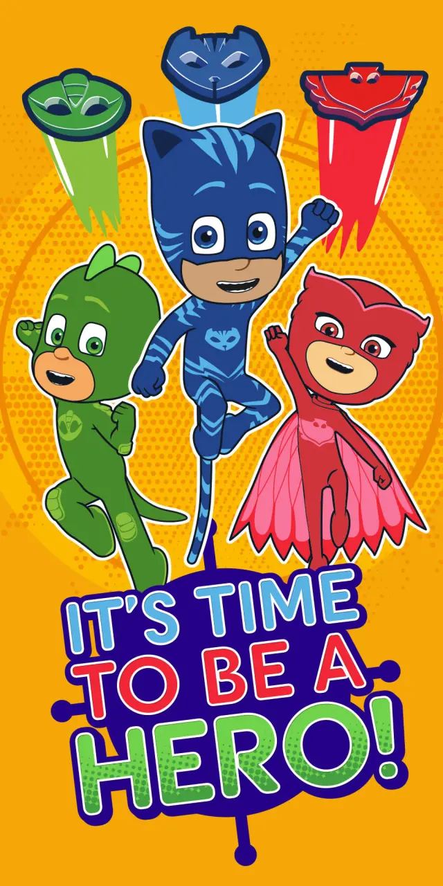 Πετσέτα 70Χ140 Θαλάσσης Βαμβακερή Viopros PJ Masks 2
