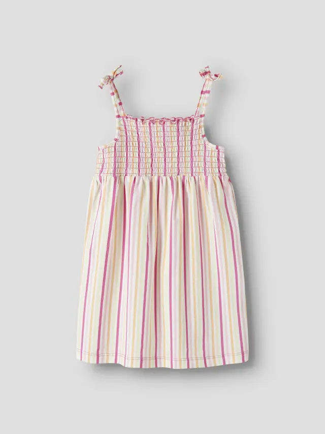 Name It Κοντό Φόρεμα κοριτσίστικο πλεκτό Ροζ NMFFILUAZ STRAP DRESS BOX - 13254652 3
