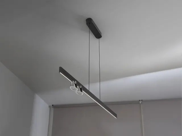 Κρεμαστό Φωτιστικό LED Μαύρο Χρώμιο Nuria 3L 30W 3000K 3