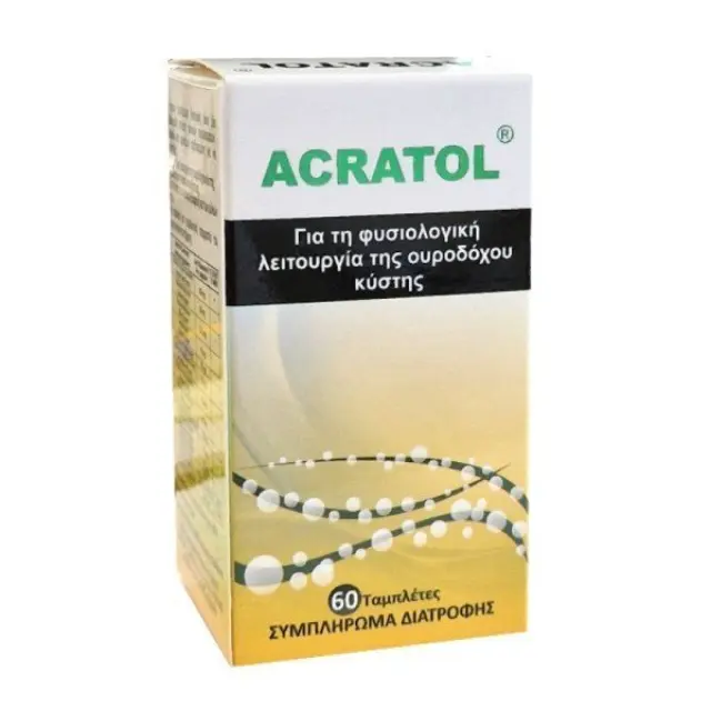 Medichrom Acratol, 60 κάψουλες