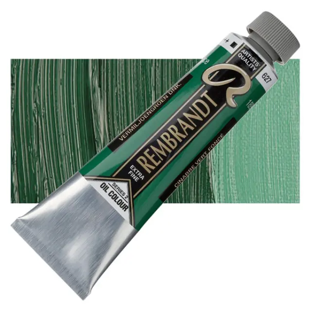 Λάδι Talens Rembrandt - 627 Cinnabar Green Deep - 40ml