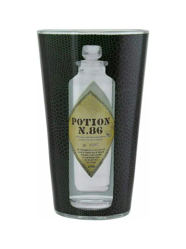 Paladone Harry Potter Ποτήρι Νερού Γυάλινο Διάφανο (PP8372HP) 2