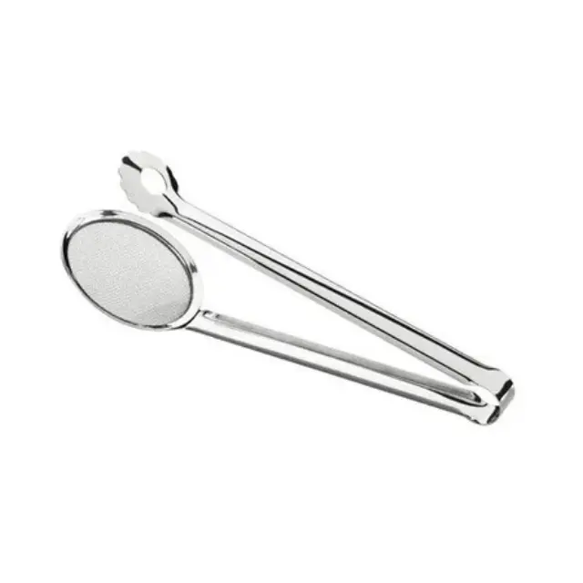 Tescoma Λαβίδες με Σίτα Fry 30,5cm Grandchef Ανοξείδωτη