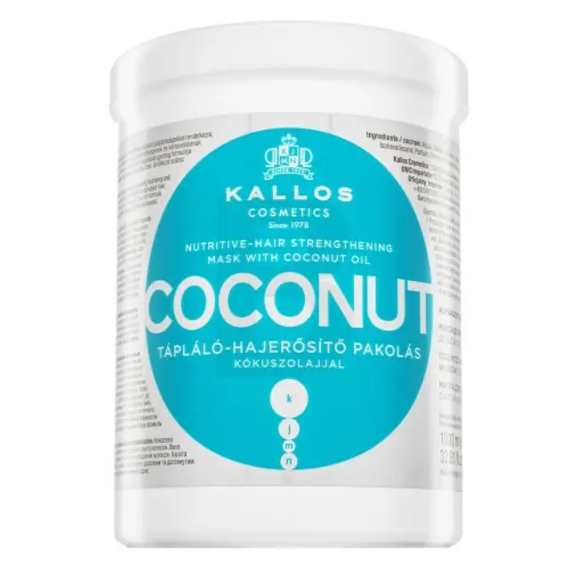 Kallos Coconut Nutritive-Hair Strengthening Mask strenghtening mask for all hair types 1000 ml
