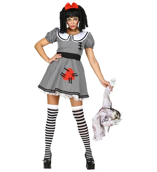 Αποκριάτικη Στολή Creepy Doll Medium (Widmann) (W-00222)