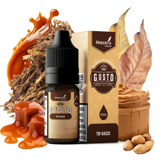 Gusto Tri-Bacco E-Liquid 10ml - 9mg