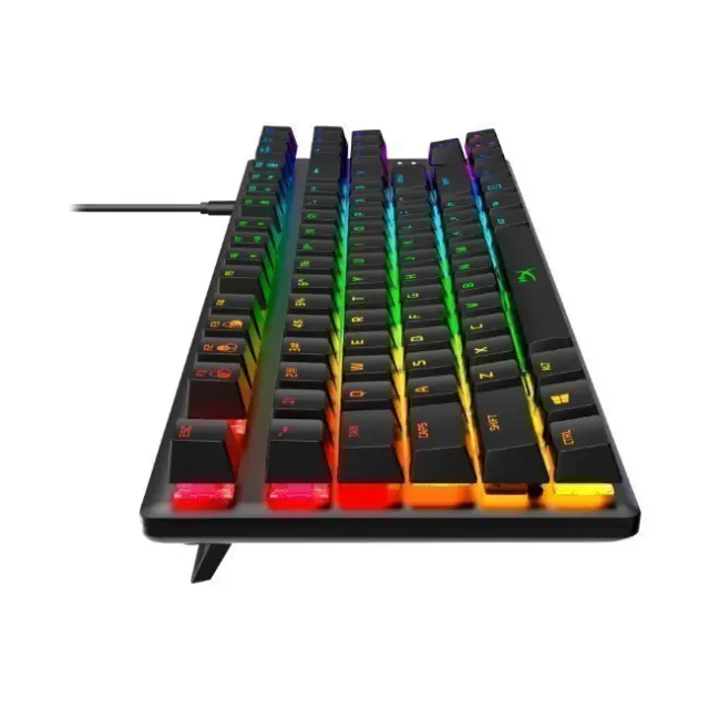 HyperX Gaming Keyboard Alloy Origins Core Red Switches RGB Black US-Layout (4P5P3AD#ABD) 3