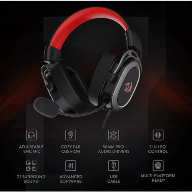 Gaming Ακουστικά - Redragon Helios H710 3
