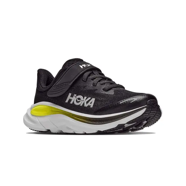 Hoka Unisex Kids Clifton 10 Μαύρο - Ασημί 1168873-BKCS (Hoka) 3