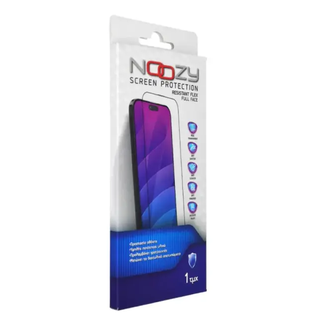 Tempered Glass Noozy Full Face Resistant Flex 9H για Xiaomi Redmi 14C Redmi A5 4G Poco C75