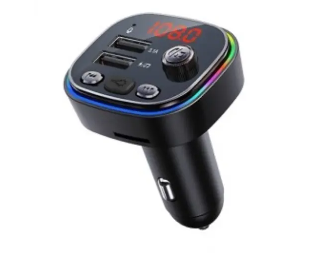 Vakoss TC-B439K FM transmitter 87.5 - 108 MHz Bluetooth-USB Black