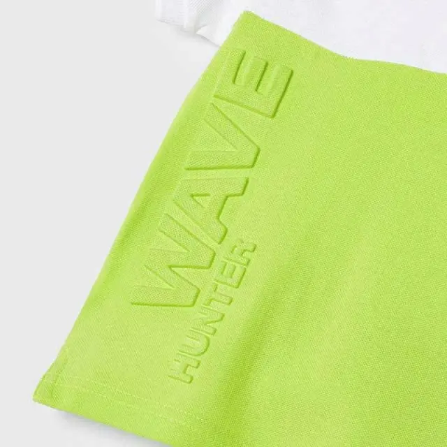 Mini 2 έως 10 ετών Πόλο χρωματιστές λωρίδες Better Cotton ακτινίδιο - 7Ε 2