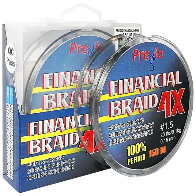 ΝΗΜΑ Pregio Financial Braid 150m 0.16mm