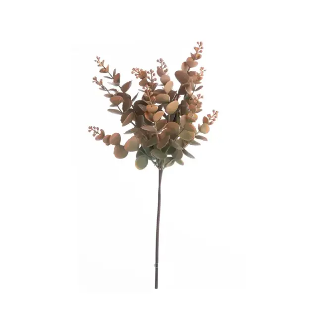 Ευκάλυπτος κλαδί τεχνητό, green-ochre, 36cm