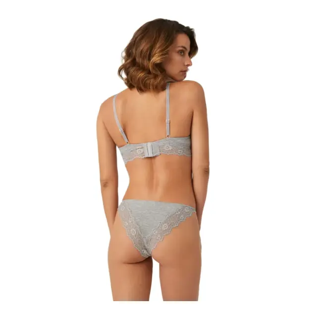 Ysabel Mora Γυναικείο Brazil Lace Braga Fantasia, Χρώμα Γκρι 3