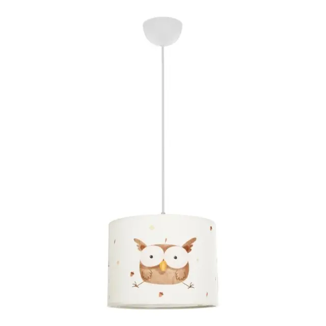 Παιδικό κρεμαστό φωτιστικό OWL 28cm GLOBOSTAR E27 Πολύχρωμο 2