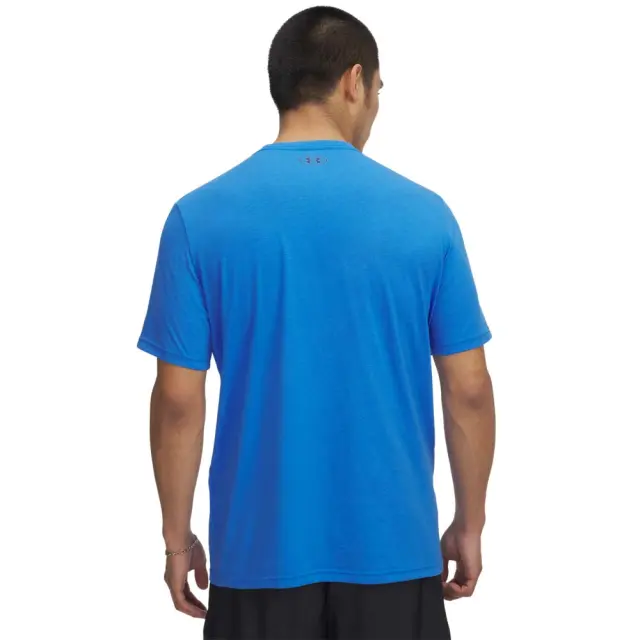 Under Armour Men's College Crest Logo Shortsleeve Tee Μπλε 6005611-402 (Under Armour) 2