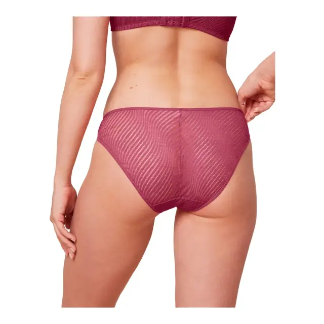 Triumph Γυναικείο Slip Harmony Spotlight Tai 01, Χρώμα Ripe Raspberry - S 2