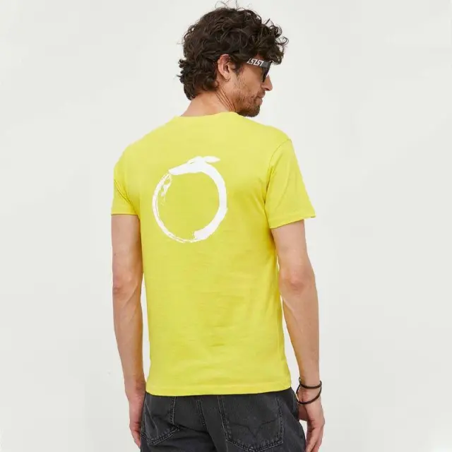 Trussardi Jeans - Ανδρικό T-Shirt TRU1MTS02-CANARY Κίτρινο - 2XL 2