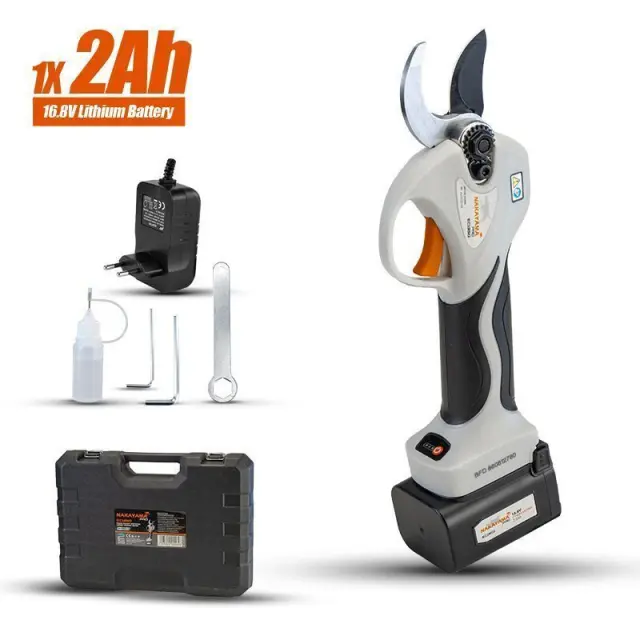 NAKAYAMA PRO EC1350 - NAKAYAMA PRO EC1350 Ψαλίδι Κλάδου Μπαταρίας 16.8V, Brushless, Προοδευτική Κοπή 0-25/0-32mm, 740gr, (055648)