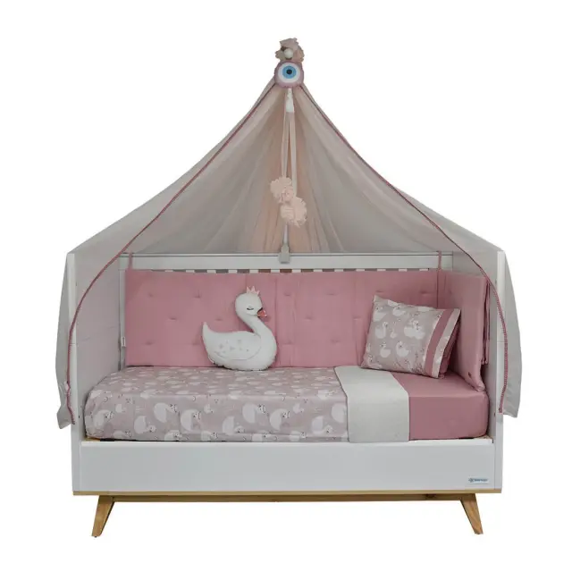 Σετ Προίκας Μωρού 9Τμχ Bebe Stars Swan 3240