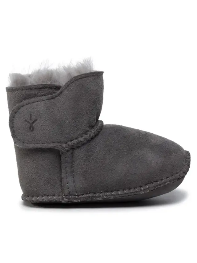Emu Μποτάκια Παιδικό δέρμα Γκρί EMU/10310 CHARCOAL - M(6-12) 3