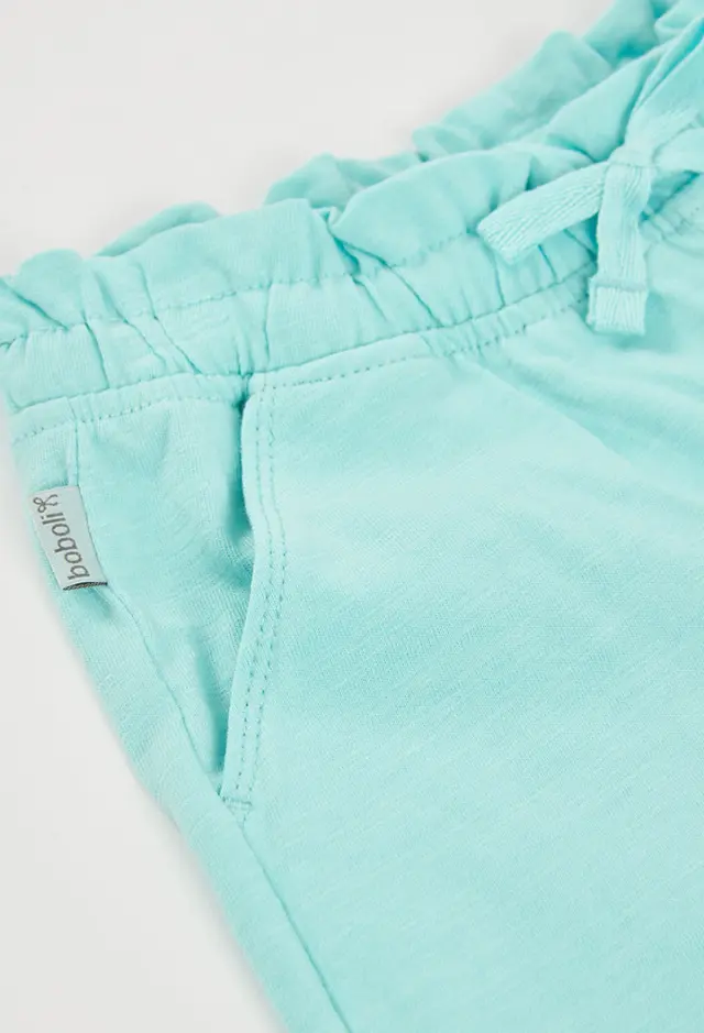 Boboli Knit βερμούδα σορτς flame για κορίτσι 493051-4544 3