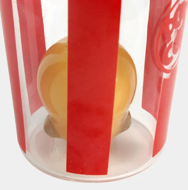 Γυάλινο Oil Bong Beaker Mushrooms - 20cm 2