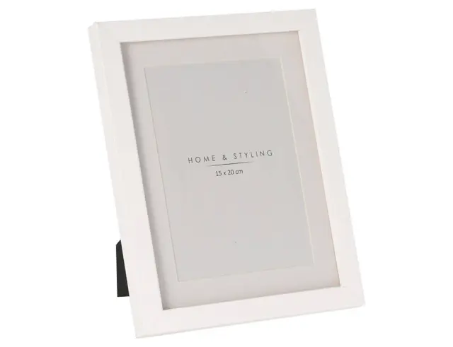 Κορνίζα H&S Collection με πασπαρτού, βάση, διαστάσεις 22x27cm και διαστάσεις φωτογραφίας 15x20cm NB1421740