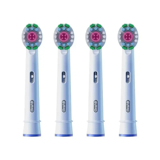 Oral-B Ανταλλακτικές Κεφαλές για Ηλεκτρική Οδοντόβουρτσα Pro 3D 4pack White (860960)