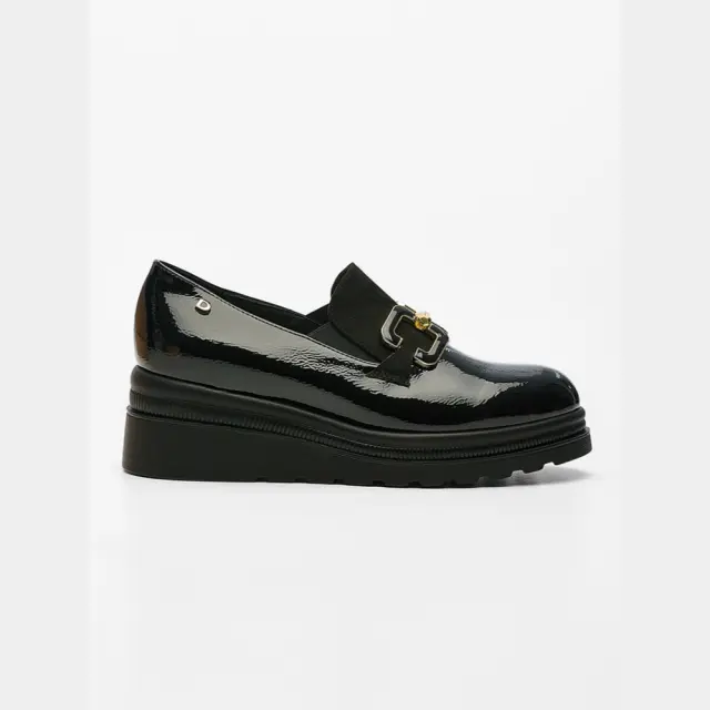 Donna Serena Μοκασίνια-Loafers Γυναικείο HT/δέρμα Μαύρο DSE/5452 N/NERO