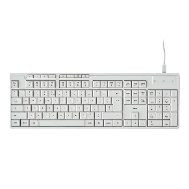 Hama Keyboard CK-200/WK-200/WKM-200 100% White (U8173053)